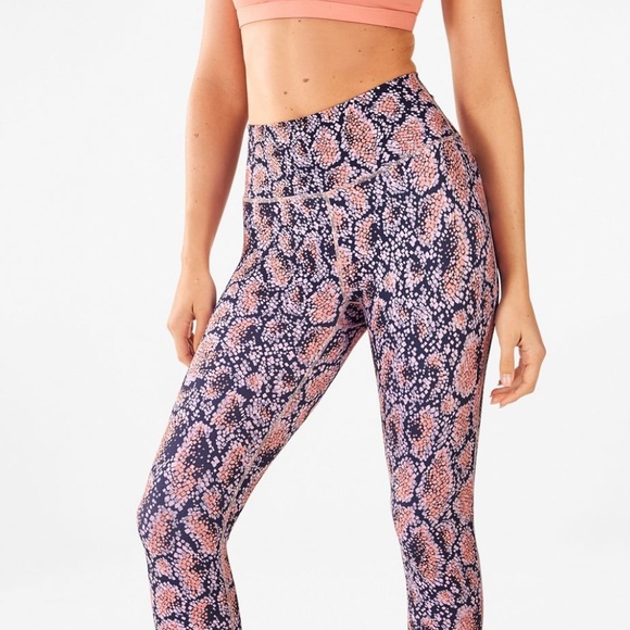 Fabletics Byzantine Posie Define Powerhold High-Waisted Legging Size XL - Picture 1 of 15